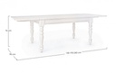 Tavolo Collette Allungabile Cm. 150-240 x 90h - Samnite