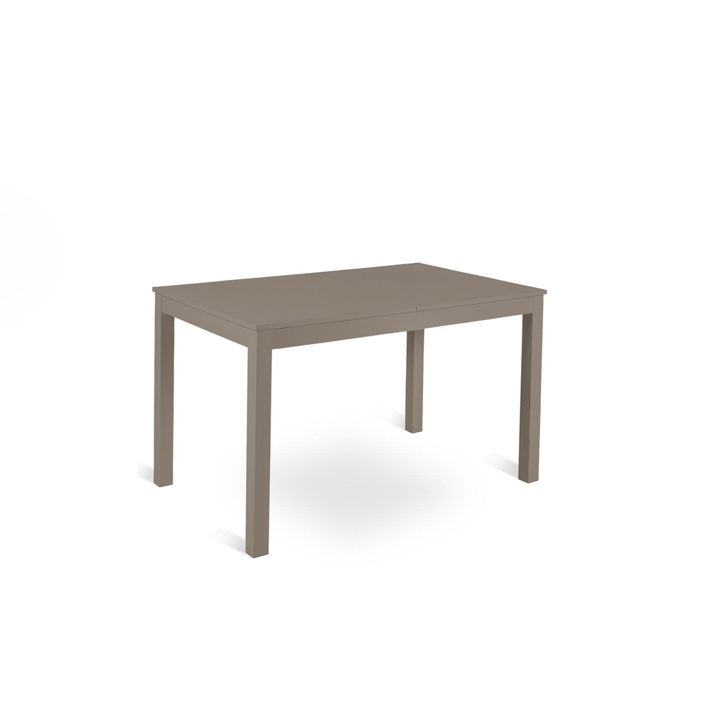 Tavolo allungabile in melaminico tortora 130/210x80x76h cm - Samnite