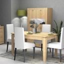 Tavolo allungabile Rovere MEGARON 120/160X80 cm