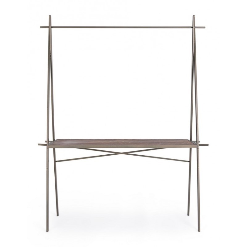 Tavolo espositore industrial rettangolare 98h cm - Samnite