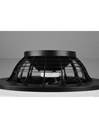Ventilatore Lampadario Led Dimmerabile Stralsund Nero Trio Lighting - Samnite