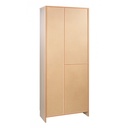 Multipurpose wardrobe three doors one drawer Eucalipto 77x34x h183 cm