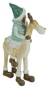 Bambina su renna nco-6002 cm. 10,5 x 8 h 19,5