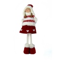 Girl red fabric cm17x8h59