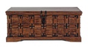 Cassapanca Jaipur decorativa legno noce