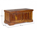 Cassapanca apribile da interno Legno D'Acacia