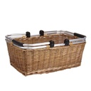 Cesta vimini spesa gr cm50x32h20 c/manici mobili - senza fodera