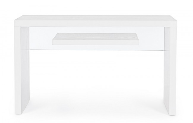 Consolle 2P Line Wood Bianco 120X40
