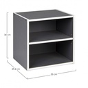 Cubo C-Mensola Composite Grigio