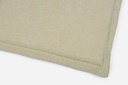 Cuscino Poly sfoderabile avana schienale medio