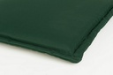 Cuscino lettino in tessuto sfoderabile verde scuro Poly