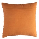 Cuscino tessuto arancione cm40x40h12