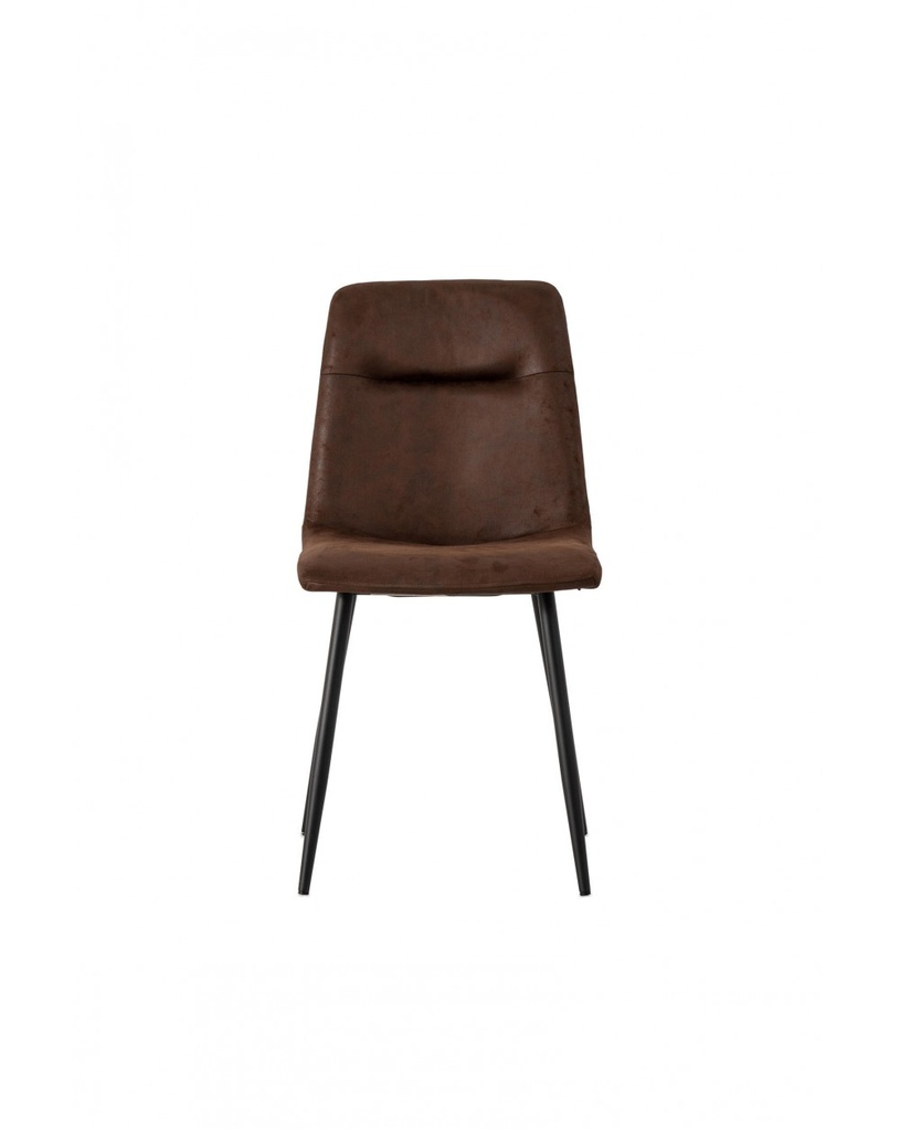 4x SEDIA IN SIMILPELLE - Lea