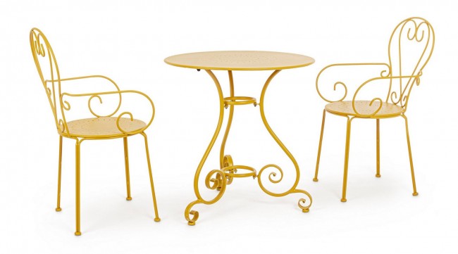 4x Sedia C-Br Etienne Ocra -
