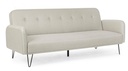 Divano Letto Bridjet Beige in tessuto reclinabile