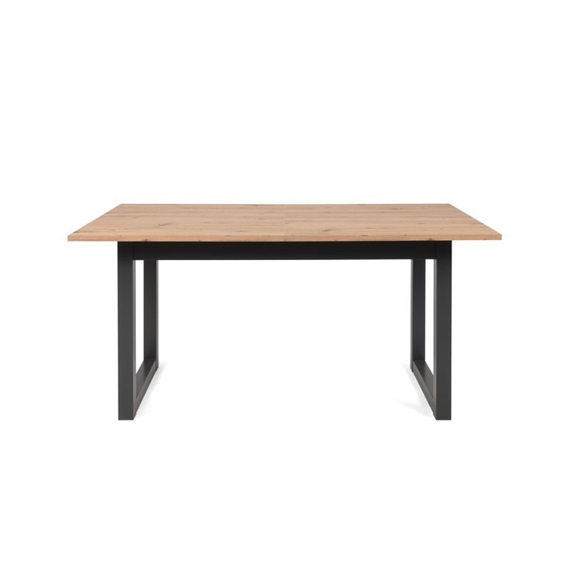 Tavolo moderno salotto cucina  allungabile quercia cm 160/200 x 90