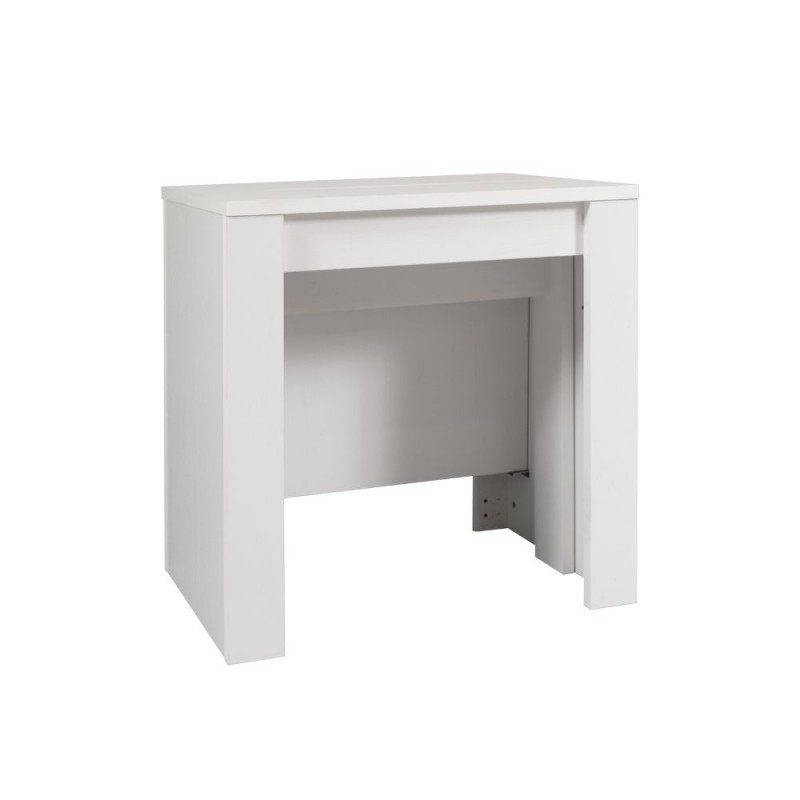 Tavolo consolle allungabile Bianco BAKU 78x54/252x h78 cm