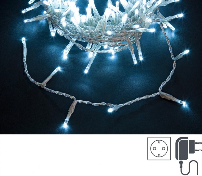 12x 300L Bianco 3Mm Filo Tr Ip44