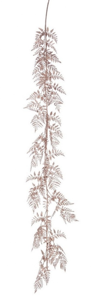 12x Ghirlanda Adela Felce Oro Rosa H180Cm