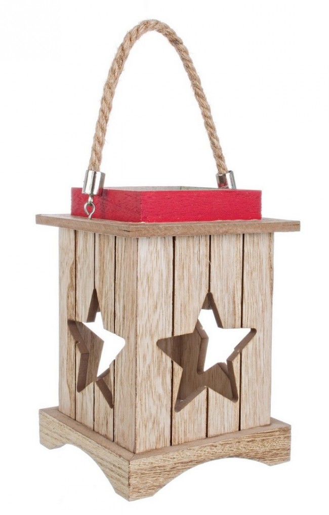 12x Lanterna Finland Stella Rosso