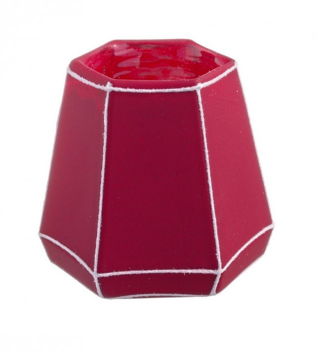 12x P.Candela Vt Prisma Shape Rosso