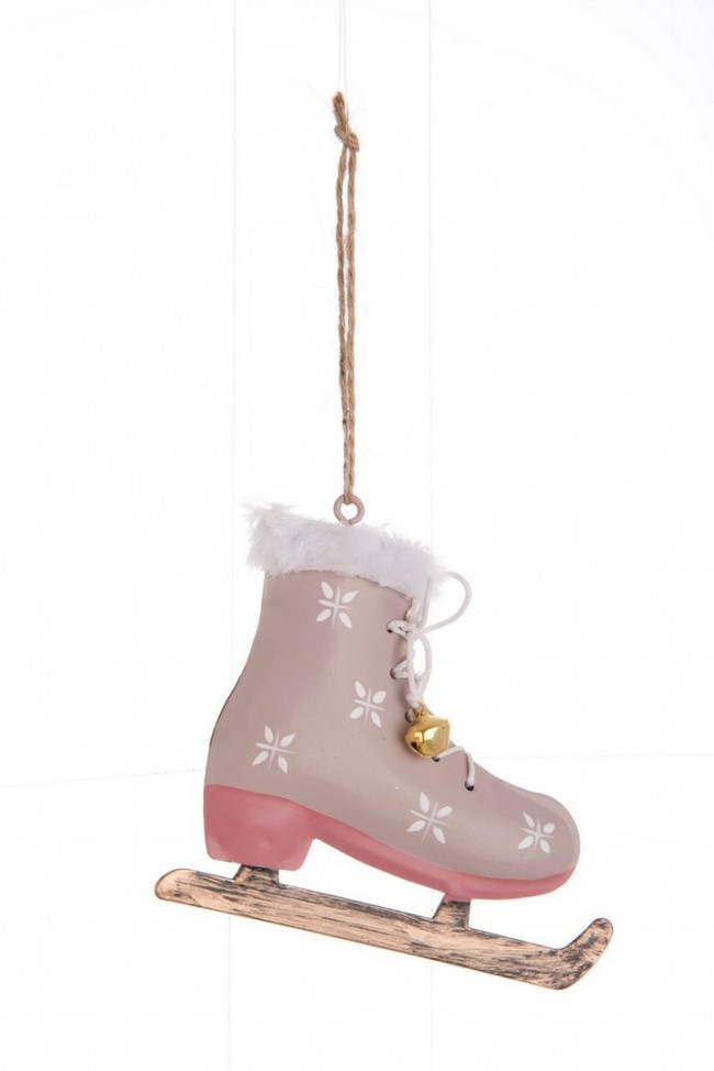 12x Pendaglio Susan Pattino Rosa Chiaro