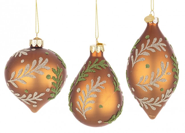 12x Pendaglio Vt Amelie Bronzo Ass3