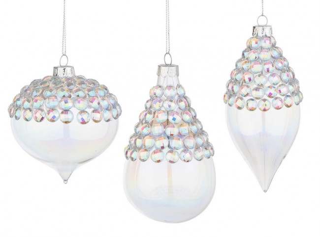 12x Pendaglio Vt Jewel Iridescente Ass3