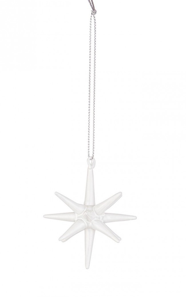 12x Pendaglio Vt Stellar Bianco