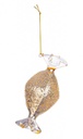 12x Pendaglio Vt Toffee Champagne 4,6X11,9H
