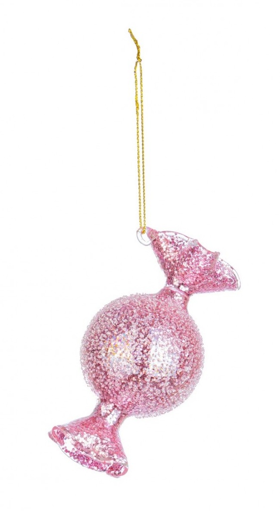 12x Pendaglio Vt Toffee Rosa 5X9,2H