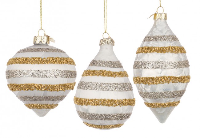 12x Pendaglio Vt Victoria Bia Perl Oriz Ass3