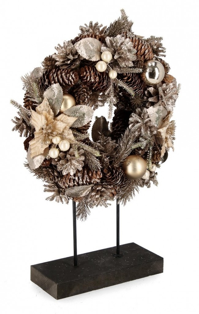 2x Corona Alara Stand Poinsettia Champ H39