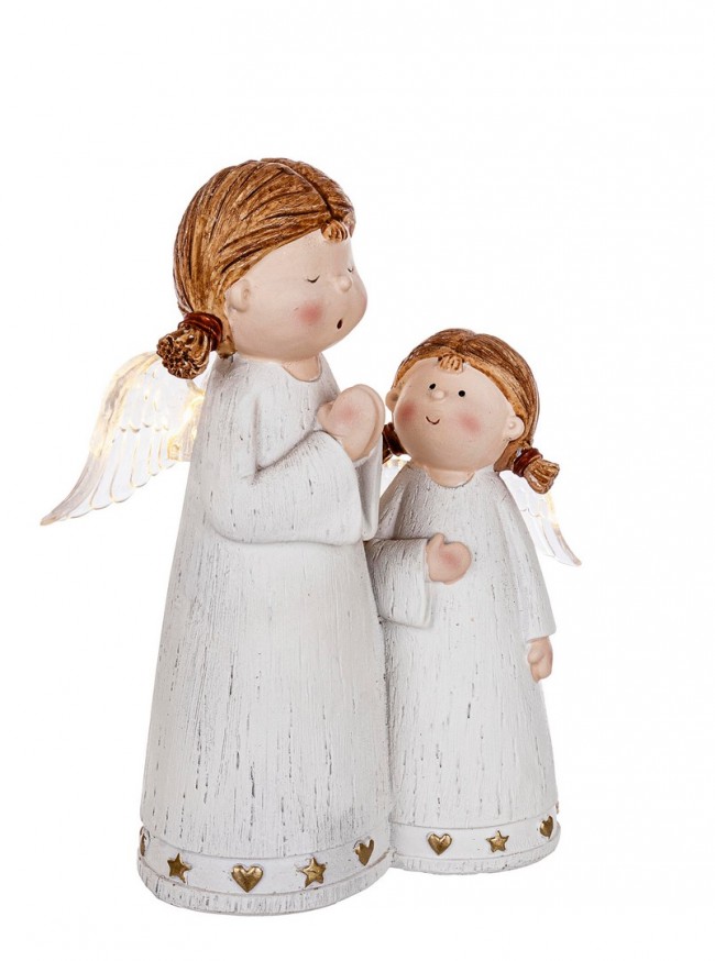2x Decorazione 2F Jodene Angelo Bia C