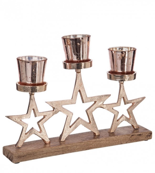 2x P.Tealight 3P Lipsia Stella