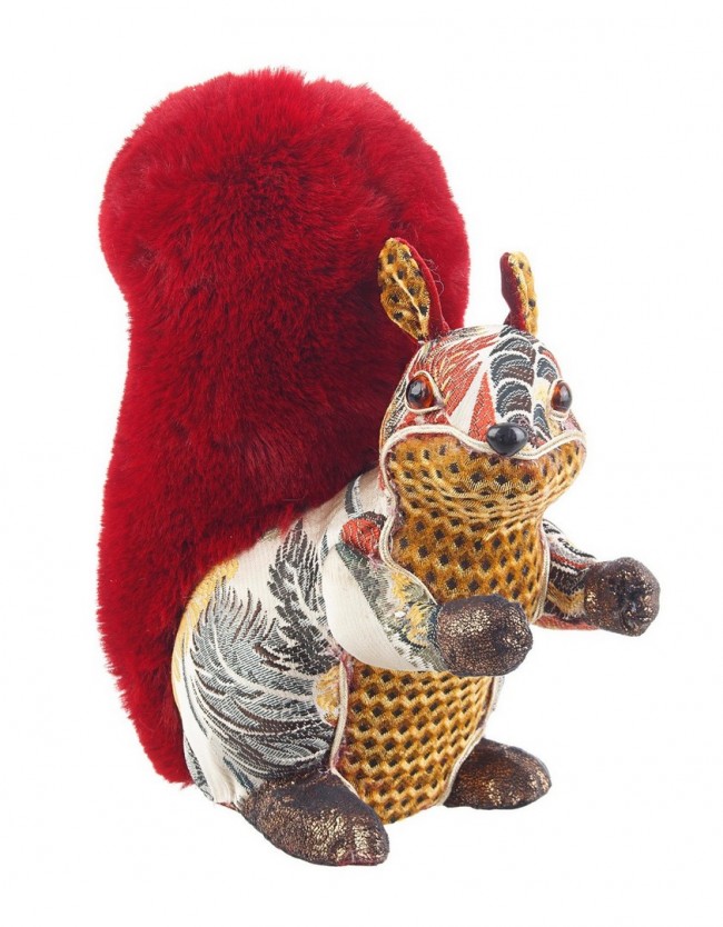 2x Scoiattolo Dafne Multi Ocra 22,5X24,5H