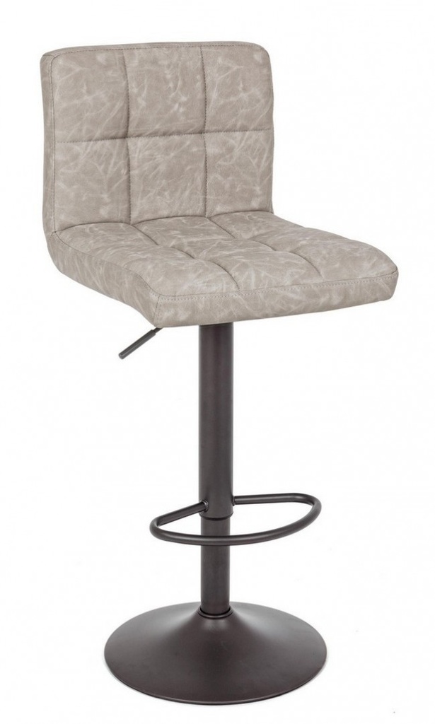 2x Sgabello Bar Greyson Grigio Chiaro Vint