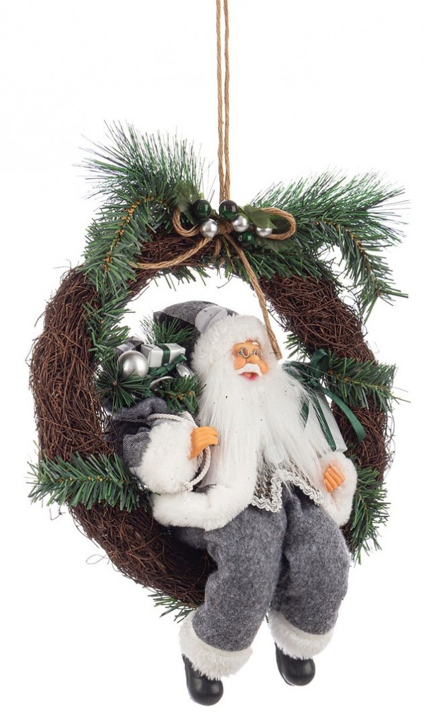 4x Corona Babbo Elton Grigio D30