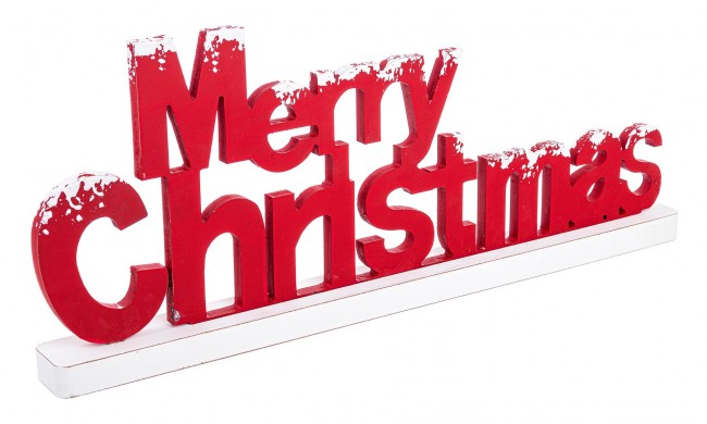 4x Decorazione Christmassy  Merry Xmas