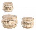 4x Set3 Cesta C-Coperchio Alma To