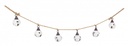 4x String 6F Bell Met Bianco