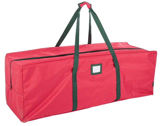 5x Borsa Porta Albero Xmas Rett Rosso H210