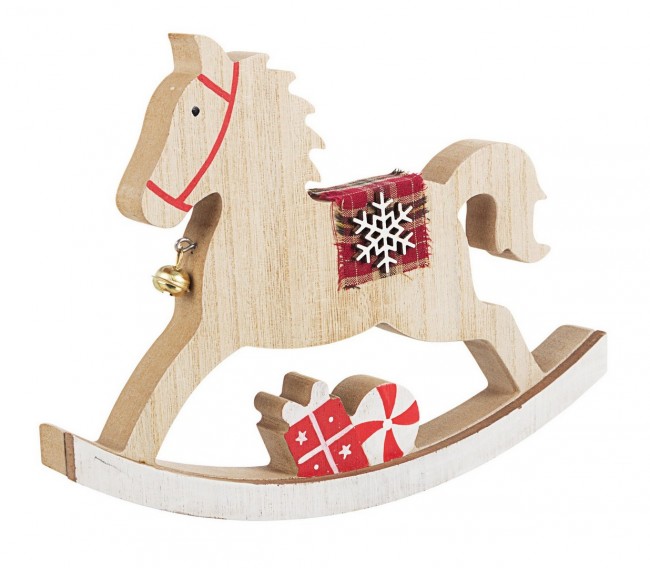 6x Cavallino A Dondolo Hylda Nat
