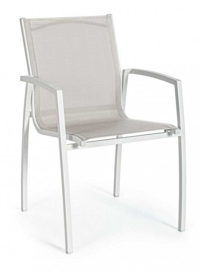 6x Sedia C-Br Hilla Bianco Cloud Ld30 -