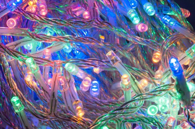 8x Catena 96 Led Multi Filo Tr Int-Est