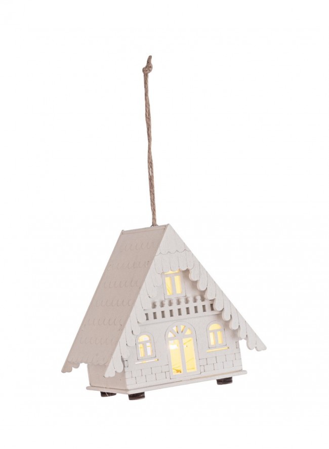 8x Pendaglio Korin Casa Basso Bianco C