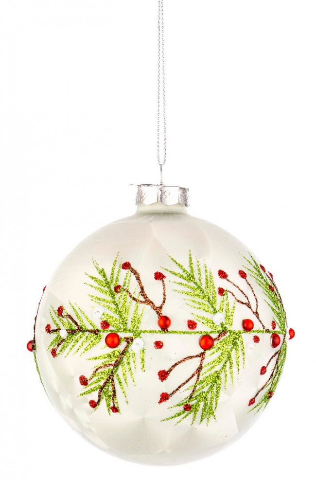 8x Sfera Vt Branch Bianco D100