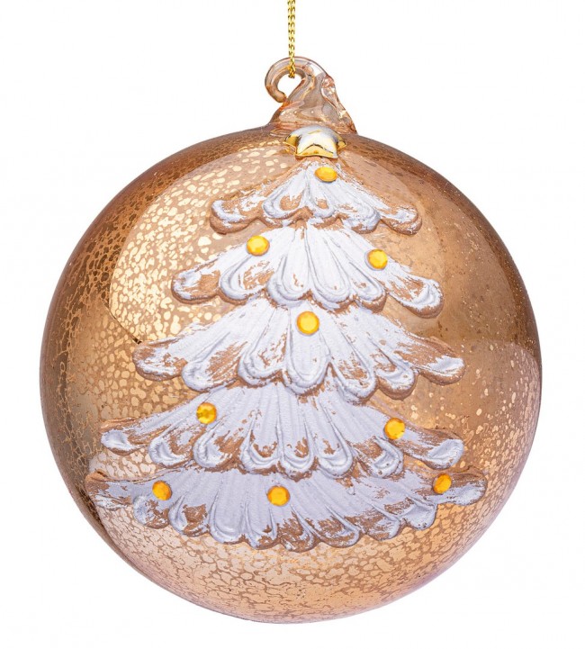 8x Sfera Vt Florid Pino Oro D100