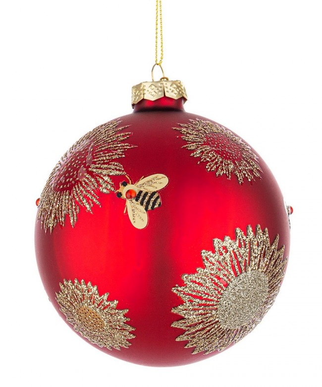 8x Sfera Vt Honeybee Rosso Pieno D100