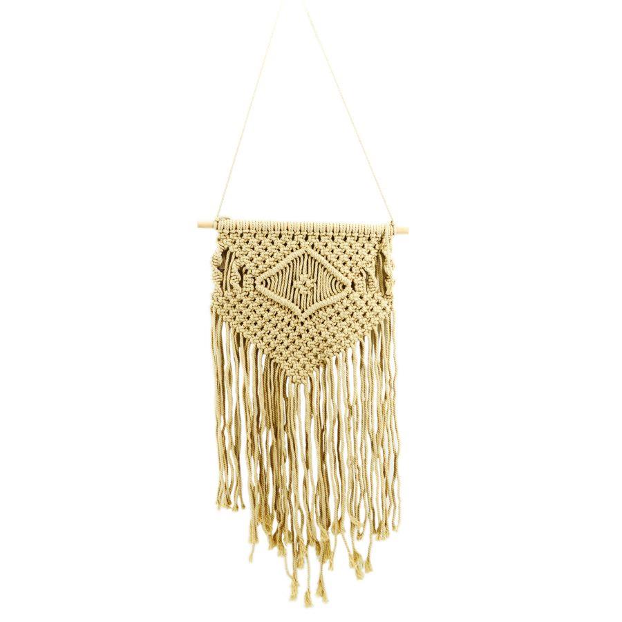 Acchiappasogni Macramé Tessuto 42x70 cm